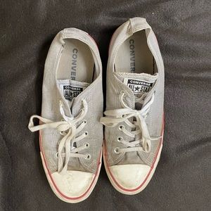 Grey converse